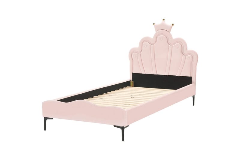 Barneseng Rubian, Rosa, Svart