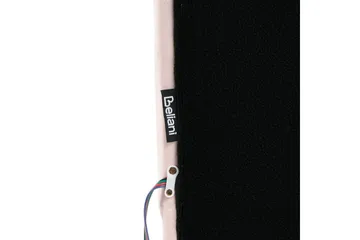 Barneseng Rubian - Rosa, Svart - Møbler - Barnemøbler - Barneseng & Juniorseng