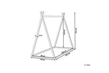 Barneseng Saurat - Grå - Møbler - Barnemøbler - Barneseng & Juniorseng