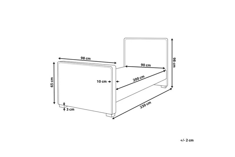 Barneseng Teenie - Møbler - Barnemøbler - Barneseng & Juniorseng