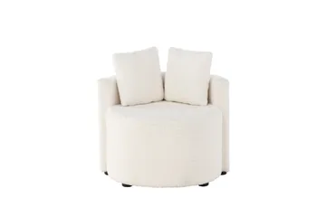 Kelso Barnesofa Teddy - Hvit - Møbler - Barnemøbler - Barnesofa