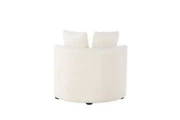 Kelso Barnesofa Teddy - Hvit - Møbler - Barnemøbler - Barnesofa