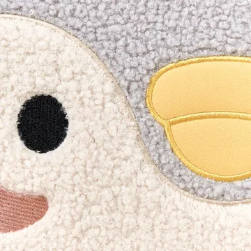 Barnelenestol Hervik - Grå, hvit, brun/ 50x55x60 - Møbler - Barnemøbler - Barnestol - Barnelenestol