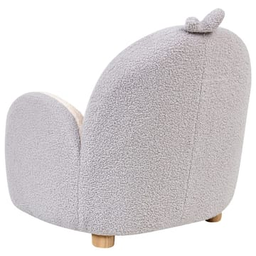 Barnelenestol Hervik - Grå, hvit, brun/ 50x55x60 - Møbler - Barnemøbler - Barnestol - Barnelenestol