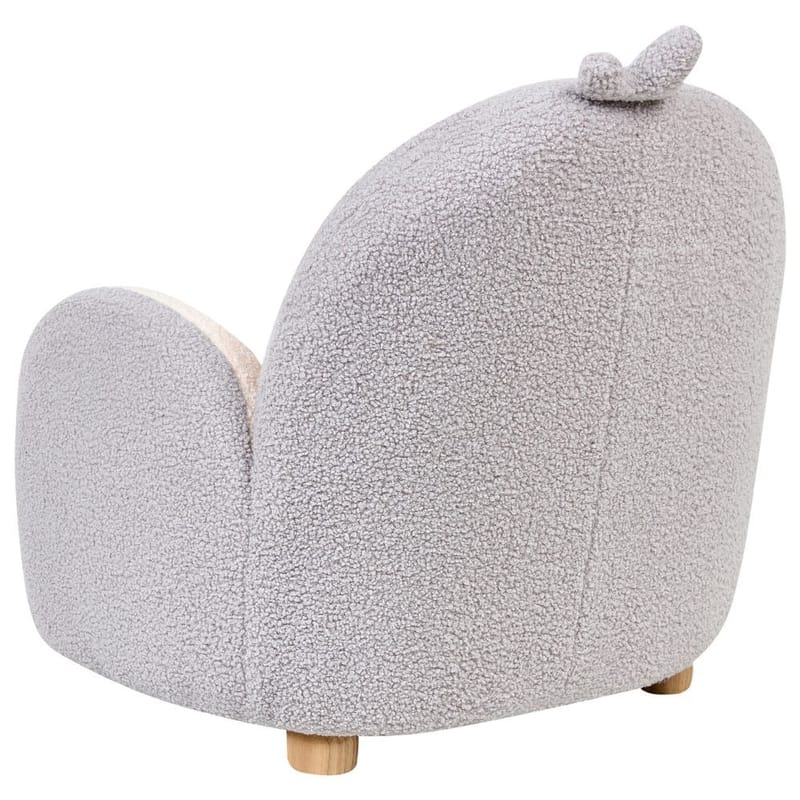 Barnelenestol Hervik - Grå, hvit, brun/ 50x55x60 - Møbler - Barnemøbler - Barnestol - Barnelenestol