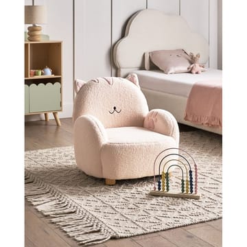 Barnelenestol Zoar - Hvit, brun - Møbler - Barnemøbler - Barnestol - Barnelenestol