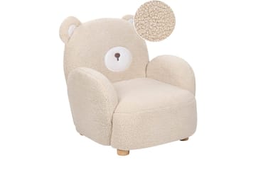 Barnestol Boo Beige/lyst tre - Beige/lyst tre - Møbler - Barnemøbler - Barnestol - Barnelenestol