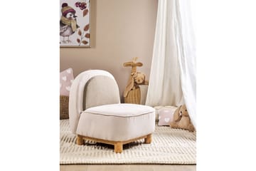 Barnestol Faborg Beige/lyst tre - Beige/lyst tre - Møbler - Barnemøbler - Barnestol - Barnelenestol