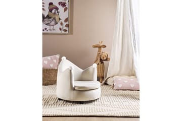 Barnestol Vega Beige/svart - Beige/svart - Møbler - Barnemøbler - Barnestol - Barnelenestol