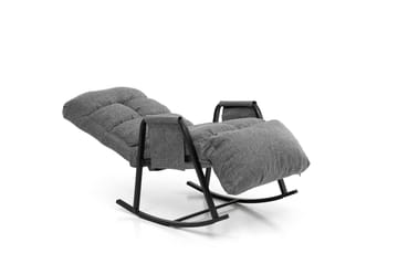 Gyngestol Atelier Del Sofa Lena Single (60 x 60 x 70 cm) Lysegrå - Lysegrå - Møbler - Barnemøbler - Barnestol - Gynestol barn