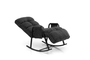 Gyngestol Atelier Del Sofa Lena Single (60 x 60 x 70 cm) Mørk grå - Mørkegrå - Møbler - Barnemøbler - Barnestol - Gynestol barn