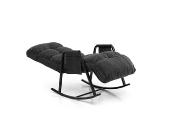 Gyngestol Atelier Del Sofa Lena Single (60 x 60 x 70 cm) Mørk grå - Mørkegrå - Møbler - Barnemøbler - Barnestol - Gynestol barn