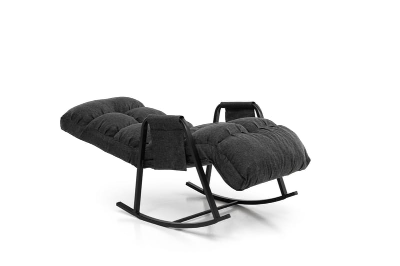 Gyngestol Atelier Del Sofa Lena Single (60 x 60 x 70 cm) Mørk grå - Mørkegrå - Møbler - Barnemøbler - Barnestol - Gynestol barn