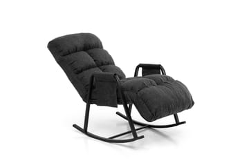 Gyngestol Atelier Del Sofa Lena Single (60 x 60 x 70 cm) Mørk grå - Mørkegrå - Møbler - Barnemøbler - Barnestol - Gynestol barn