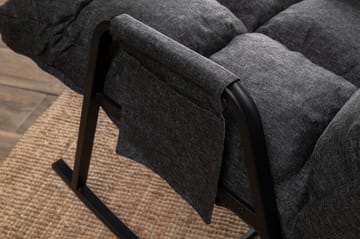 Gyngestol Atelier Del Sofa Lena Single (60 x 60 x 70 cm) Mørk grå - Mørkegrå - Møbler - Barnemøbler - Barnestol - Gynestol barn