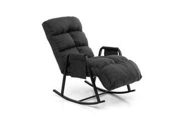 Gyngestol Atelier Del Sofa Lena Single (60 x 60 x 70 cm) Mørk grå - Mørkegrå - Møbler - Barnemøbler - Barnestol - Gynestol barn