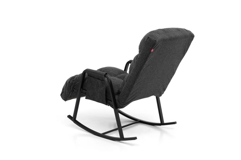 Gyngestol Atelier Del Sofa Lena Single (60 x 60 x 70 cm) Mørk grå - Mørkegrå - Møbler - Barnemøbler - Barnestol - Gynestol barn