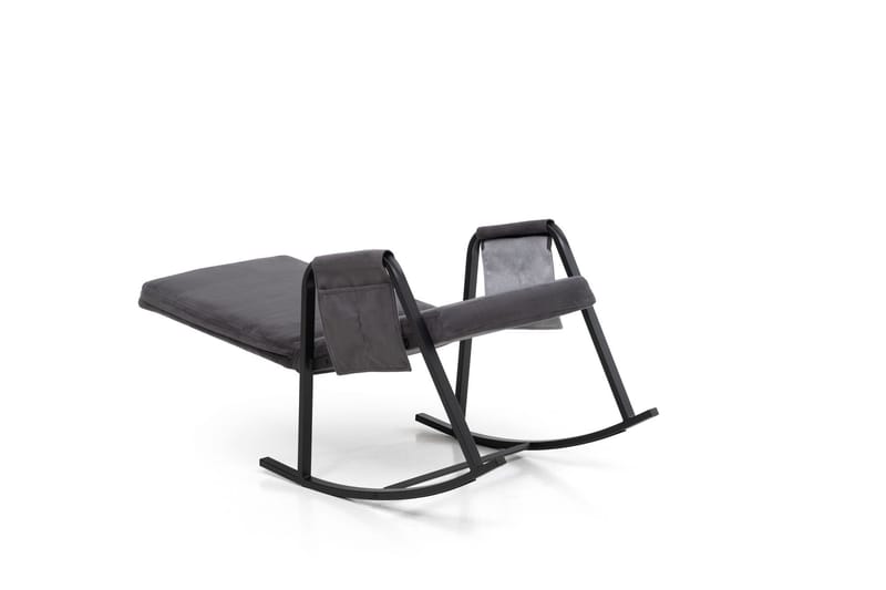 Gyngestol Atelier Del Sofa Oden Single (60 x 50 x 65 cm) Grå - Møbler - Barnemøbler - Barnestol - Gynestol barn