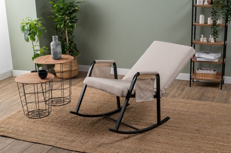 Gyngestol Atelier Del Sofa Oden Single (60 x 50 x 65 cm) Krem - Møbler - Barnemøbler - Barnestol - Gynestol barn