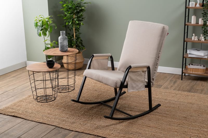 Gyngestol Atelier Del Sofa Oden Single (60 x 50 x 65 cm) Krem - Møbler - Barnemøbler - Barnestol - Gynestol barn