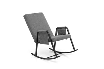 Gyngestol Atelier Del Sofa Oden Single (60 x 50 x 65 cm) Lysegrå - Lysegrå - Møbler - Barnemøbler - Barnestol - Gynestol barn