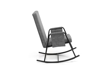 Gyngestol Atelier Del Sofa Oden Single (60 x 50 x 65 cm) Lysegrå - Lysegrå - Møbler - Barnemøbler - Barnestol - Gynestol barn