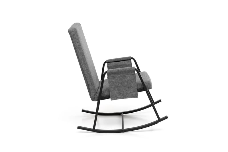 Gyngestol Atelier Del Sofa Oden Single (60 x 50 x 65 cm) Lysegrå - Lysegrå - Møbler - Barnemøbler - Barnestol - Gynestol barn