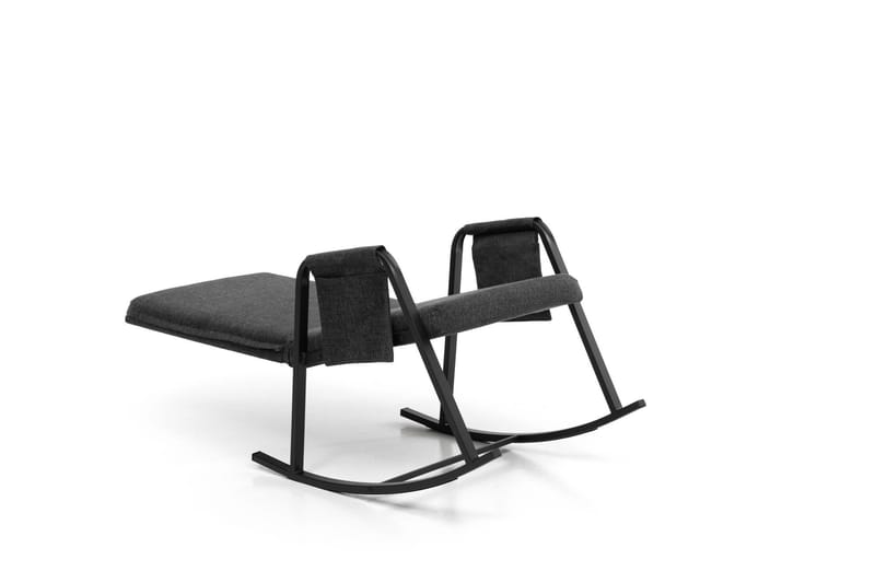 Gyngestol Atelier Del Sofa Oden Single (60 x 50 x 65 cm) Mørk grå - Mørkegrå - Møbler - Barnemøbler - Barnestol - Gynestol barn