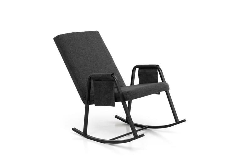 Gyngestol Atelier Del Sofa Oden Single (60 x 50 x 65 cm) Mørk grå - Mørkegrå - Møbler - Barnemøbler - Barnestol - Gynestol barn