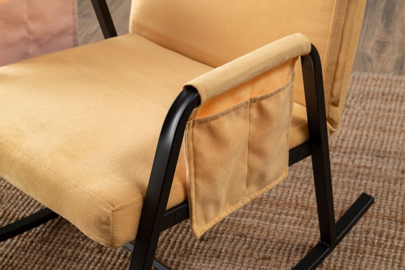 Gyngestol Atelier Del Sofa Oden Single (60 x 50 x 65 cm) Sennep - Møbler - Barnemøbler - Barnestol - Gynestol barn