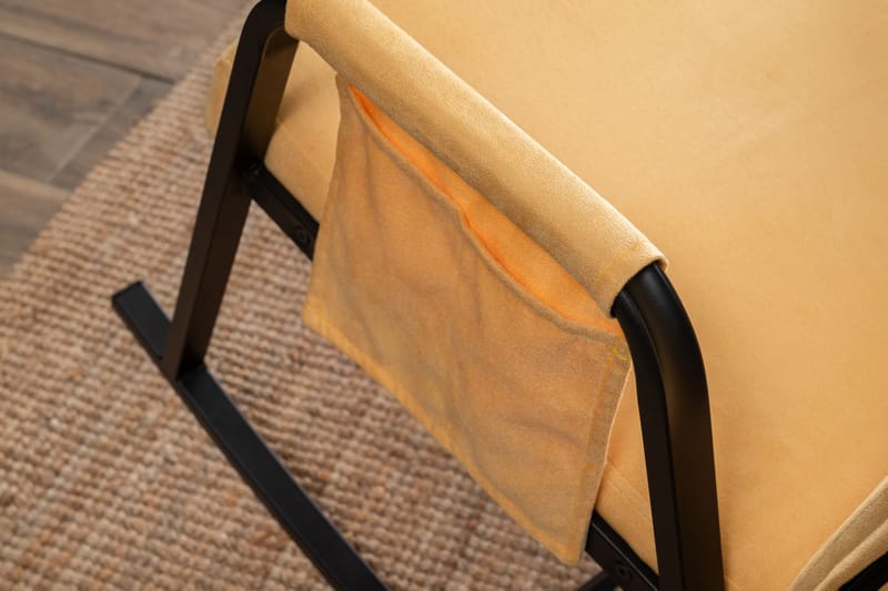 Gyngestol Atelier Del Sofa Oden Single (60 x 50 x 65 cm) Sennep - Møbler - Barnemøbler - Barnestol - Gynestol barn
