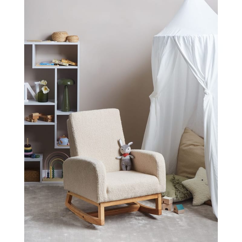 Gyngestol Norby - Beige, lyst tre - Møbler - Barnemøbler - Barnestol - Gynestol barn