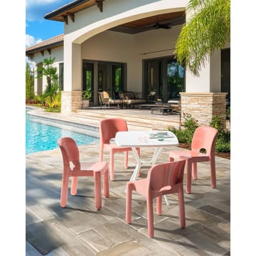 Hagestol Betim 4-pakning - Rød - Hagemøbler & utemiljø - Balkong & terrasse - Balkongmøbler - Balkongstoler