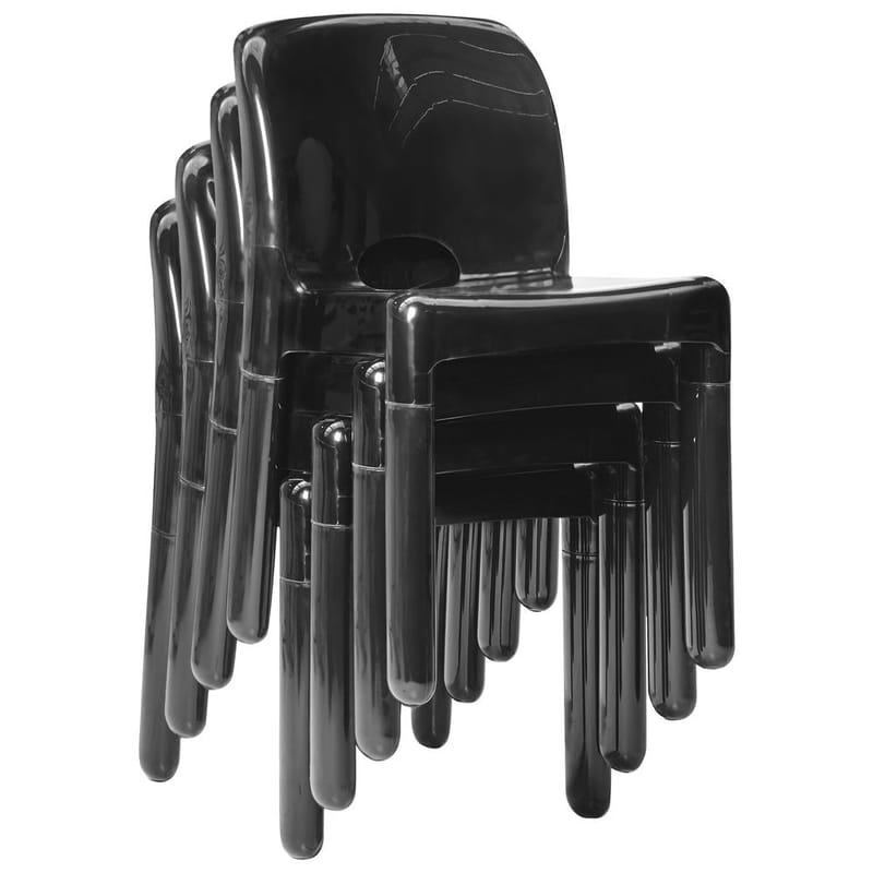 Hagestol Betim 4-pakning - Svart - Hagemøbler & utemiljø - Loungemøbler - Loungestol utendørs