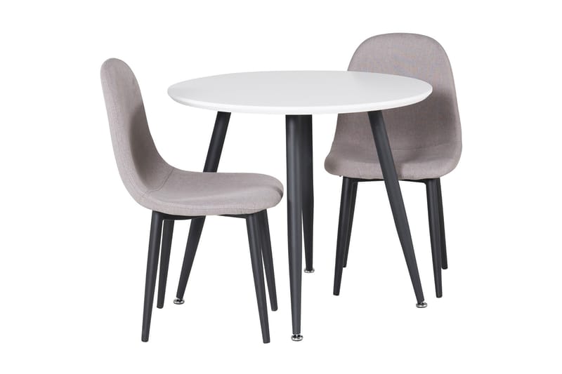 Carltone Spisegruppe til barn 60 cm Rund med 2 Domvik Spises - Barnebord
