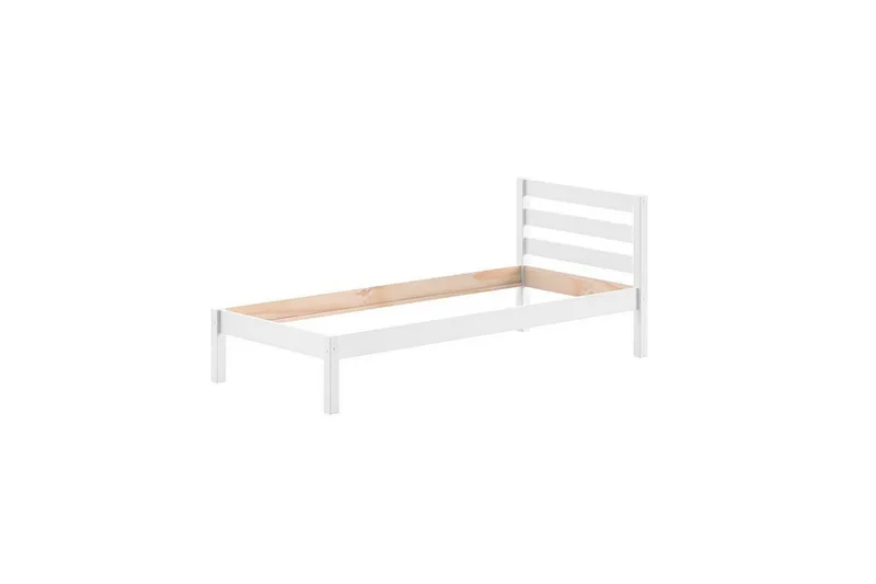 Enkeltseng og matchende sammenrullbar ryggelamellbunn Pino Mezzanine 90 x 200 cm - 90 x 200 cm - Møbler - Barnemøbler - Barneseng & Juniorseng