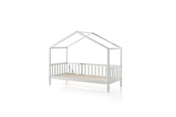 Husseng med gjerde Dallas 90x200 cm Hvit