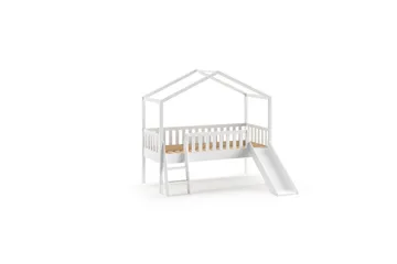 Husseng med gjerdeskuff Dallas 90x200 cm Antrasitt - Antrasitt - Møbler - Barnemøbler - Barneseng & Juniorseng