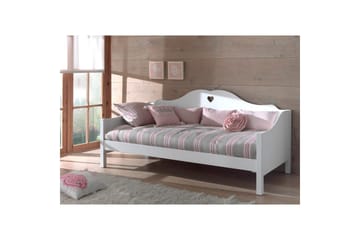 Køyeseng med skuff Amori 90 x 200 cm Hvit - Møbler - Barnemøbler - Barneseng & Juniorseng