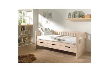Kabin seng Fritz Naturlig, Med skuff - Naturlig, Med skuff - Møbler - Barnemøbler - Barneseng & Juniorseng