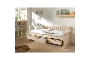 Kabin seng Fritz Naturlig, Med skuff - Naturlig, Med skuff - Møbler - Barnemøbler - Barneseng & Juniorseng