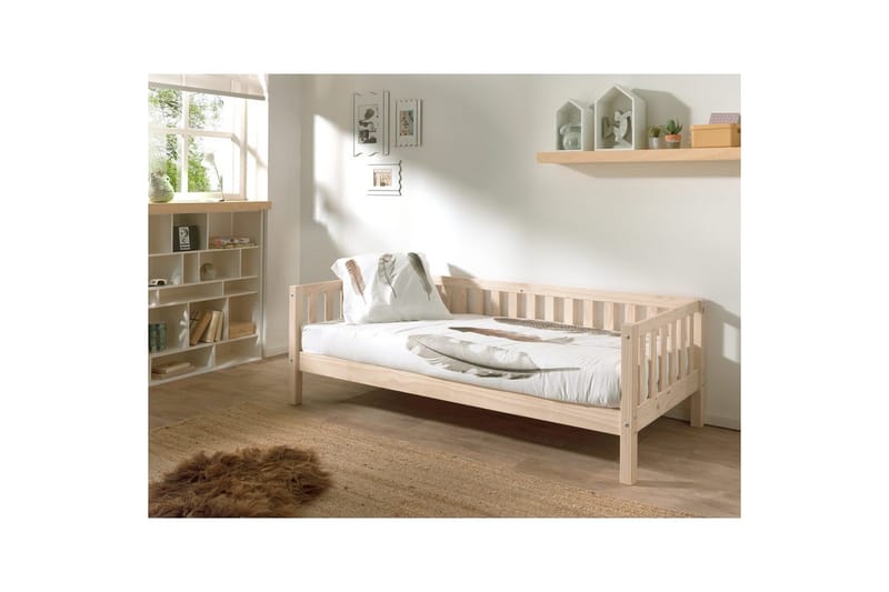 Kabin seng Fritz Naturlig, Uten skuff - Naturlig, Uten skuff - Møbler - Barnemøbler - Barneseng & Juniorseng