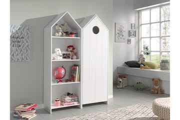 Bustorp Barnemøbelsett - Hvit - Møbler - Barnemøbler - Oppbevaring barnerom - Barnegarderobe