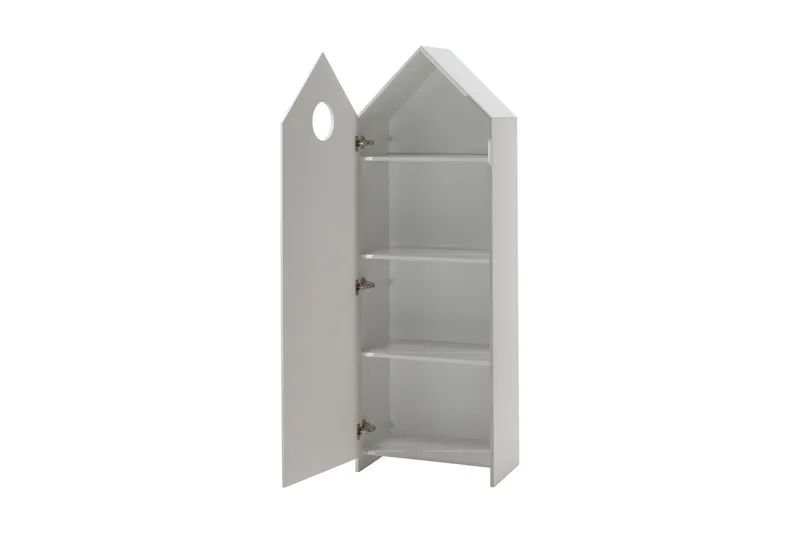 Bustorp Garderobe 58 cm - Hvit - Møbler - Barnemøbler - Oppbevaring barnerom - Barnegarderobe
