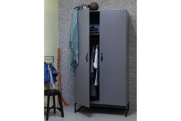 Garderobe Janey 100x195 cm - Møbler - Barnemøbler - Oppbevaring barnerom - Barnegarderobe