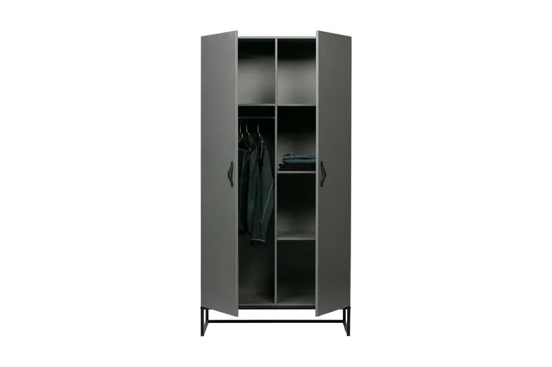 Kahe Garderobe 100x195 cm - Oppbevaring - Garderober & garderobesystem - Garderobeskap