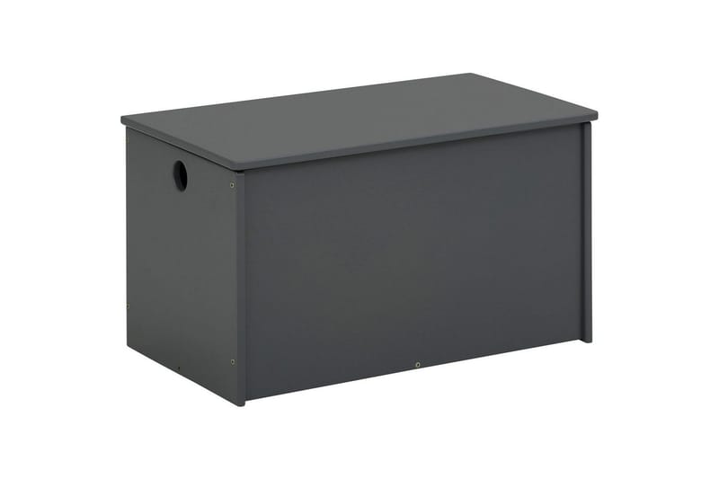 Lekekasse/Kiste Alpi 70x40x40 cm, Grå - 70x40x40 cm, Grå - Møbler - Barnemøbler - Oppbevaring barnerom - Lekekasse - Lekekasse