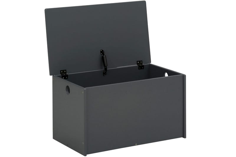 Lekekasse/Kiste Alpi 70x40x40 cm, Grå - 70x40x40 cm, Grå - Møbler - Barnemøbler - Oppbevaring barnerom - Lekekasse - Lekekasse