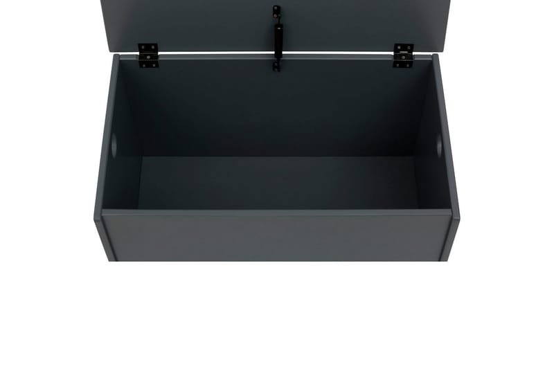 Lekekasse/Kiste Alpi 70x40x40 cm, Grå - 70x40x40 cm, Grå - Møbler - Barnemøbler - Oppbevaring barnerom - Lekekasse - Lekekasse