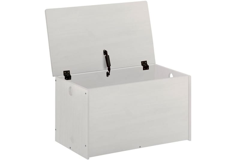 Lekekasse/Kiste Alpi 70x40x40 cm, Hvit - 70x40x40 cm, Hvit - Møbler - Barnemøbler - Oppbevaring barnerom - Lekekasse - Lekekasse